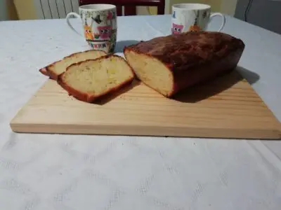 Plumcake allo yogurt greco e mele