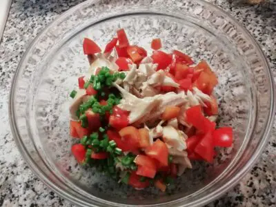 Trote con verdurine al forno