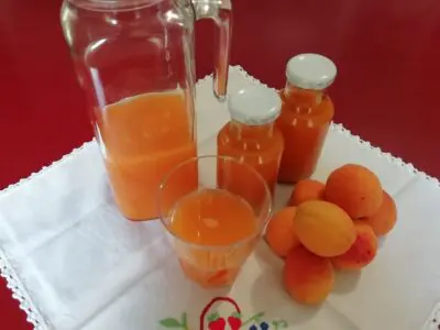 Succo di albicocche