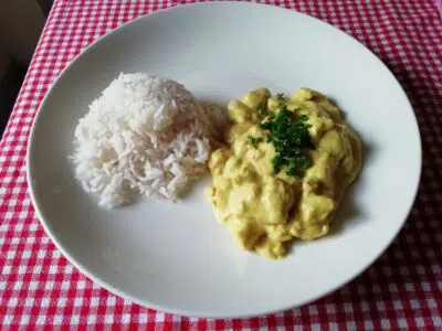 Pollo al curry