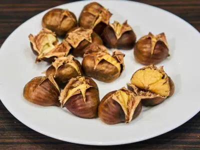 Castagne al microonde