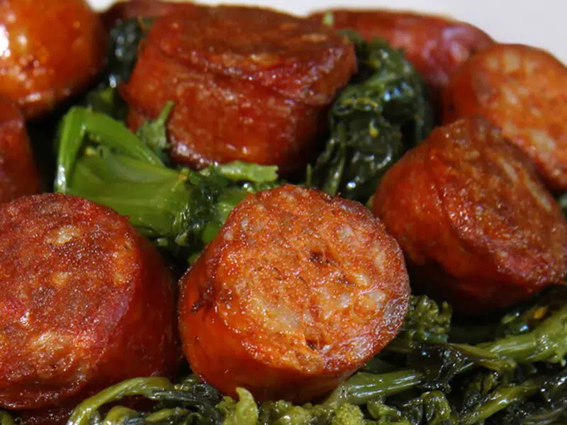 Rape e salsiccia