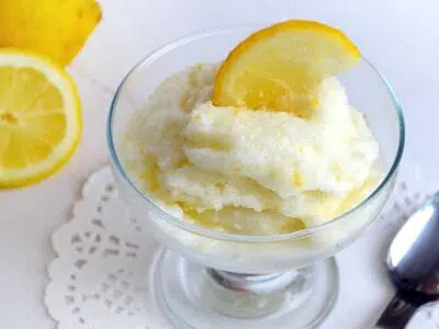 Sorbetto al limone