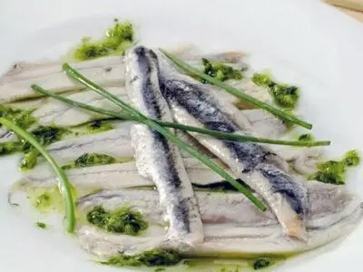 Alici marinate – alici cotte al limone