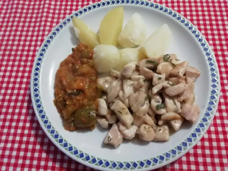 Straccetti di pollo alle erbe